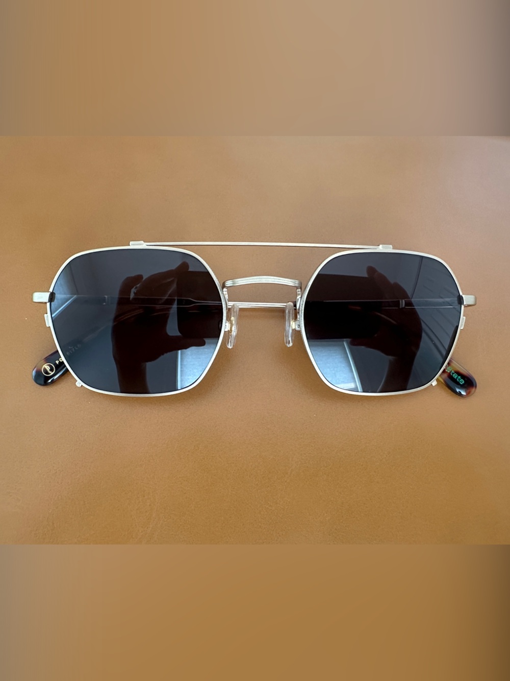 Crap Eyewear Polarized Gold Jazz Safari
